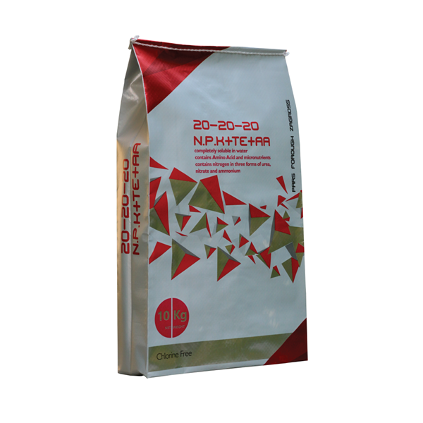 Powdered Fertilizer20-20-20 Pars Forough Zagros